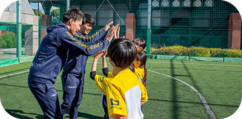 リベルタサッカースクールの様子