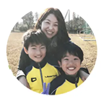 保護者さまと子どもの画像