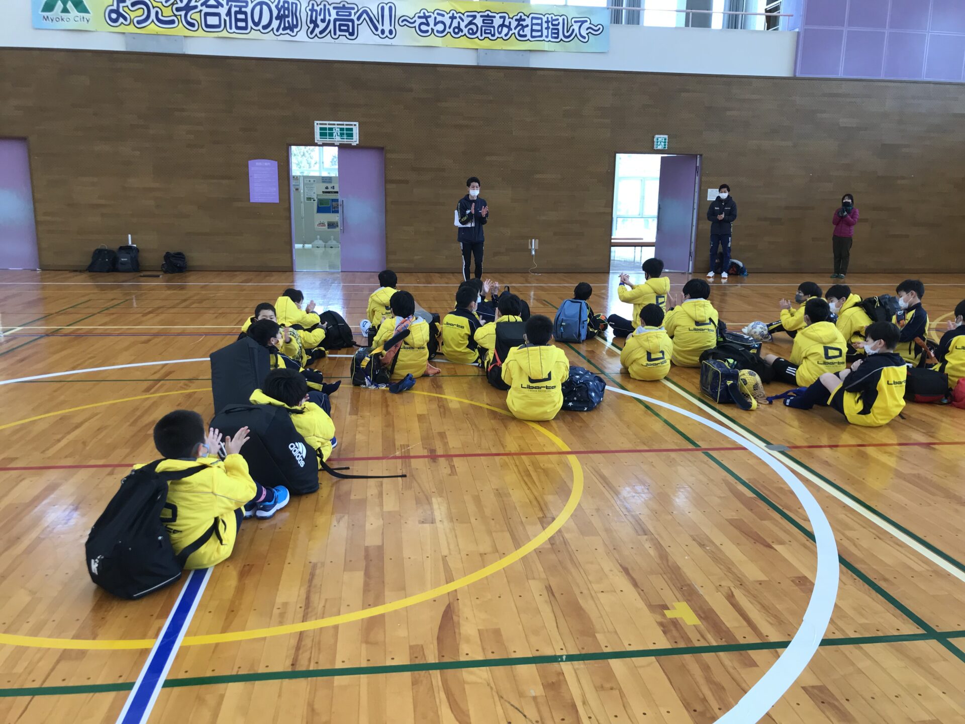 リベルタサッカースクール新潟にて春合宿を開催しました